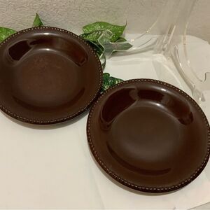 Vida By Eva Mendes For España dinner salad 9.5” Plates Set Of 2